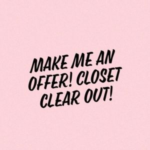 CLOSET CLEAROUT SALE!! DONT BUY‼️